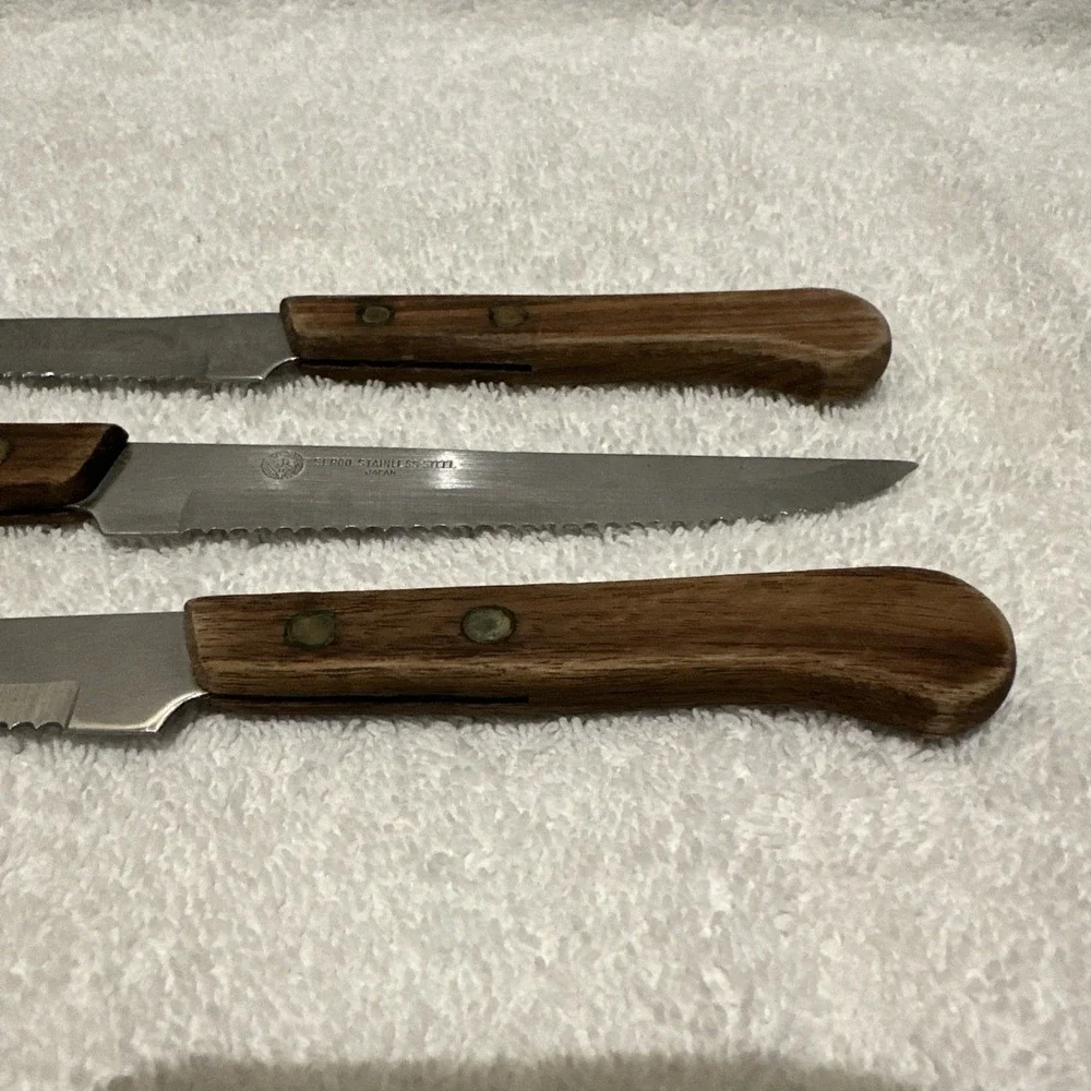 SERCO‎ Japan Stainless Steak Knife Serrated 4.5